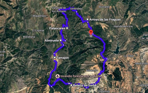 La UME se incorpora tras retirarse de Lozoyuela al operativo por salvar los pueblos