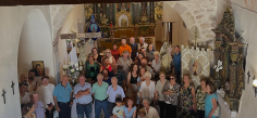 El Santísimo Cristo y la Virgen del Carmen, congregan a Santa María del Espino