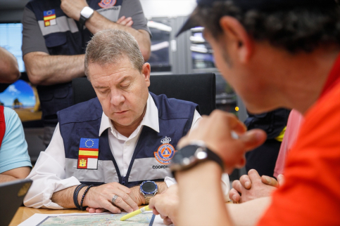 Gobierno C-LM ya estudia un plan de recuperación en La Mierla para impulsar al campo y al turismo cuando acabe el fuego
