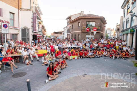 Yunquera de Henares celebra en la calle el triunfo de España en el Mundial 2026