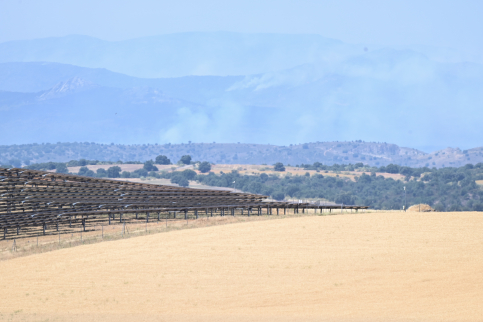 Declarado Índice de Gravedad 2 en Soria por el humo y posibles evacuaciones