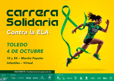 La Carrera Solidaria contra la ELA de Fundación Eurocaja Rural abre inscripciones para su edición de 2026