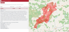 Activado el Portal de Emergencias de Colegio de Registradores para identificar parcelas dañadas tras fuego de La Mierla