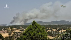 Extinguido el incendio de Selas tras quemar unas 2.800 hectáreas y evacuar seis municipios