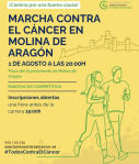 Marcha contra el cáncer en Molina de Aragón