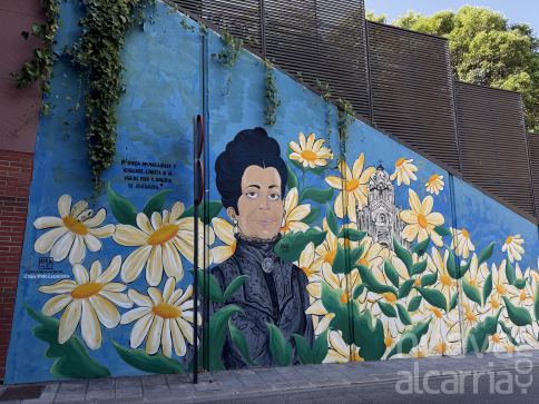 El túnel de la calle Chorrón de Guadalajara se transforma en un nuevo mural de arte urbano