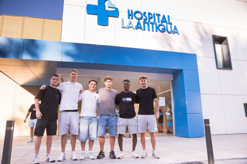 El Hospital La Antigua realiza los reconocimientos médicos de pretemporada al C.D. Guadalajara