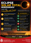 El Ayuntamiento organiza un punto oficial de observación para seguir el eclipse solar del 12 de agosto