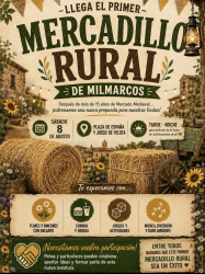 Milmarcos inaugura su primer Mercadillo Rural el 8 de agosto