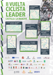 Sigüenza abre la II Vuelta Ciclista Castilla-La Mancha LEADER