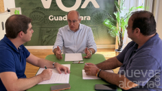 VOX aborda con ANSITI la falta de secretarios e interventores en los pueblos de Guadalajara
