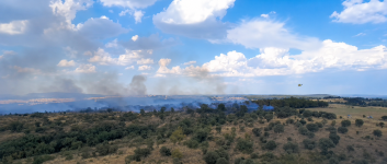 La calma regresa a tras las primeras horas de incertidumbre por el incendio
