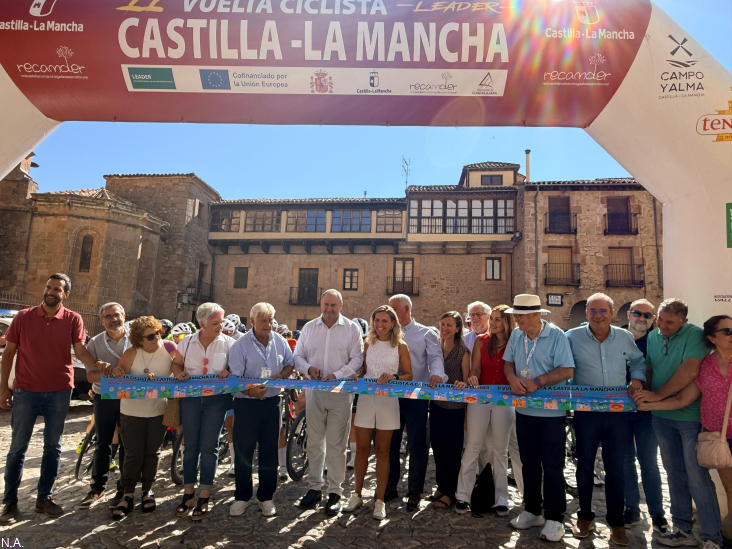 La II Vuelta Ciclista Castilla-La Mancha LEADER arranca con protagonismo femenino y más de 1.000 kilómetros por el medio rural