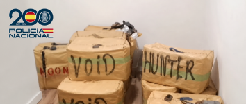 Dos detenidos y dos registros en Guadalajara en una gran operación contra el hachís