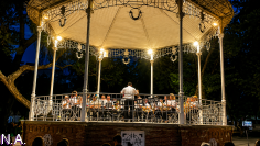 La Banda de Música de Fuentenovilla conquista La Concordia de Guadalajara