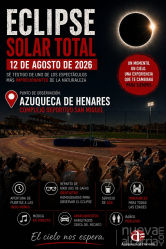 Reparto de 6.000 gafas homologadas, hinchables, música en directo y servicio de bar para ver el eclipse solar total en Azuqueca