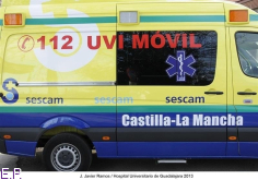 Herido tras salirse de la vía el turismo que conducía y caer por un barranco en Puebla de Valles