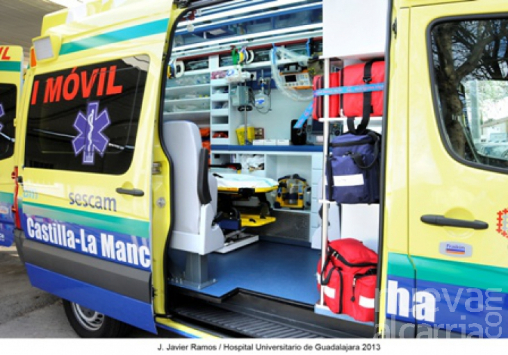 Herido tras caer por un barranco mientras conducía por Puebla de Valles 