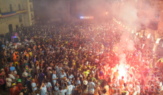 Sigüenza abre sus fiestas de San Roque y la Virgen de la Mayor al calor de sus peñas