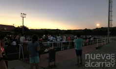 Unas 500 personas disfrutaron el eclipse en el punto de observación de Cabanillas