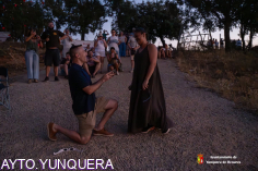 De New Jersey a Yunquera para pedir la mano de su novia en un día histórico 