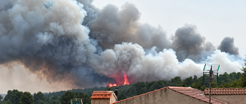 Numerosos pueblos del Alto Tajo, afectados por el incendio originado en El Recuenco
