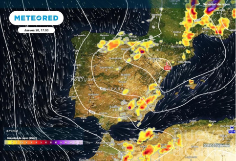 La DANA dejará un descenso de temperaturas en Guadalajara y podría aumentar la inestabilidad al final de la semana