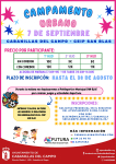 Cabanillas amplía el Campamento Urbano de Verano al lunes 7 de septiembre