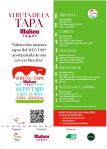 VI Ruta de la Tapa Alto Tajo cinco semanas para saborear la comarca