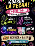 Fiesta en Corduente con pádel, música y bingo