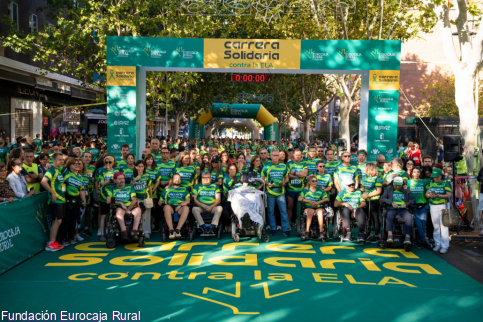 La Carrera Solidaria contra la ELA de Eurocaja Rural vuelve a Toledo con diez asociaciones beneficiarias