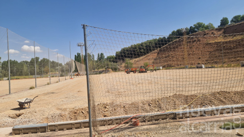 Las obras de los campos anexos al Pedro Escartín finalizarán durante el mes de septiembre