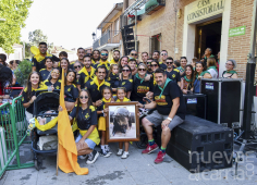 Multitudinario inicio de la Feria de Agosto de  Marchamalo, con miles de personas en el Ferial 