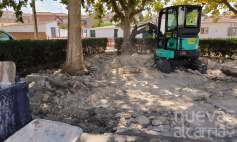 Comienzan las obras de remodelación de la Plaza de la Posada en Cabanillas
