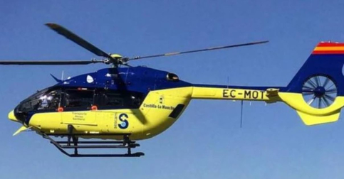 Herido grave un motorista de 71 años tras salirse de la carretera en Trillo