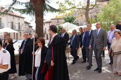 Representantes del PP de Guadalajara participan en los actos religiosos del Santísimo Cristo en Atienza