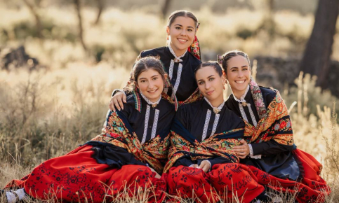 Aitana, Iziar, Rocío y Nerea, las cuatro jóvenes que ya esperan las fiestas de Trillo