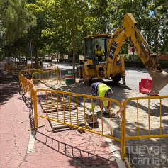 Arranca la mayor operación de reparación de acerados de la historia de Cabanillas del Campo