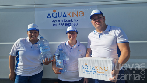 Aquaking lleva el agua a domicilio con un servicio cómodo y sin permanencias