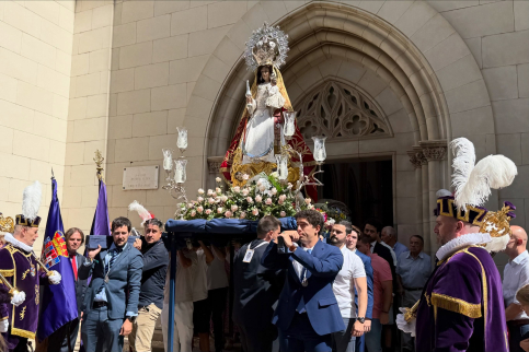 La Virgen de la Antigua reúne a Guadalajara en una Misa Mayor abarrotada