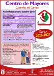 El Centro de Mayores de Cabanillas lanza su programa de actividades anuales para el curso 2026-2027