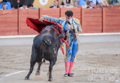 La corrida de Ginés Marín, Víctor Hernández y Aarón Palacio, en imágenes