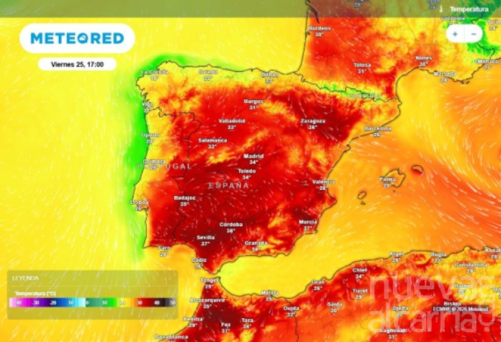 Guadalajara arrancará el otoño con calor de canícula y máximas de hasta 35 grados