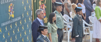 Los ciberdelitos y el servicio a una provincia extensa marcan el inicio de Laura Gómez al frente de la Comandancia de la Guardia Civil