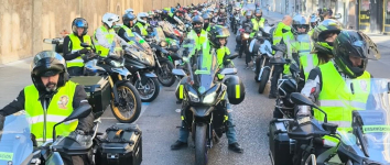 La XII Ruta Motera Nipace vuelve a llenar Guadalajara de motos y solidaridad