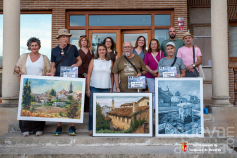 Yunquera reúne a 17 artistas en la XV edición del Concurso Nacional de Pintura al Aire Libre