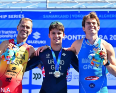 Dani Molina se sube a otro podio en un Mundial