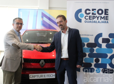 CEOE-CEPYME Guadalajara y Renault-Autocarpe renuevan su convenio de colaboración