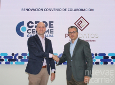 CEOE-Cepyme Guadalajara y PRODATOS renuevan su convenio para reforzar la protección de datos en pymes y autónomos