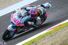 David Alonso manda en Motegi y apunta a la pole de Moto2